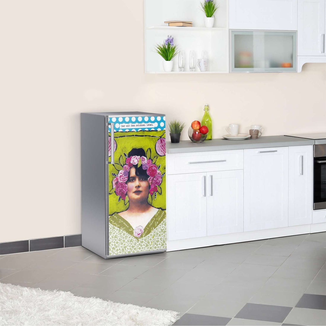 Kühlschrank Folie Leben  Kühlschrank 60x120 cm