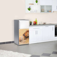 Kühlschrank Folie Lion King  Kühlschrank 60x120 cm