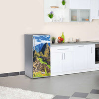 Kühlschrank Folie Machu Picchu  Kühlschrank 60x120 cm