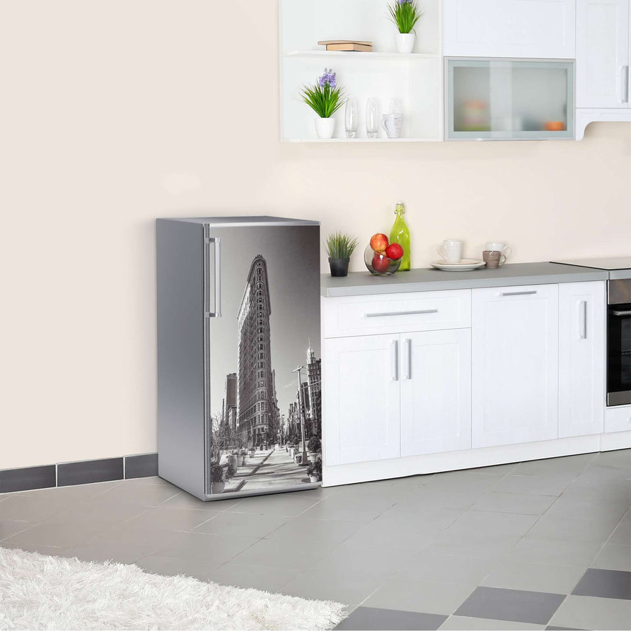Kühlschrank Folie Manhattan  Kühlschrank 60x120 cm