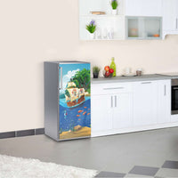 Kühlschrank Folie Pirates  Kühlschrank 60x120 cm