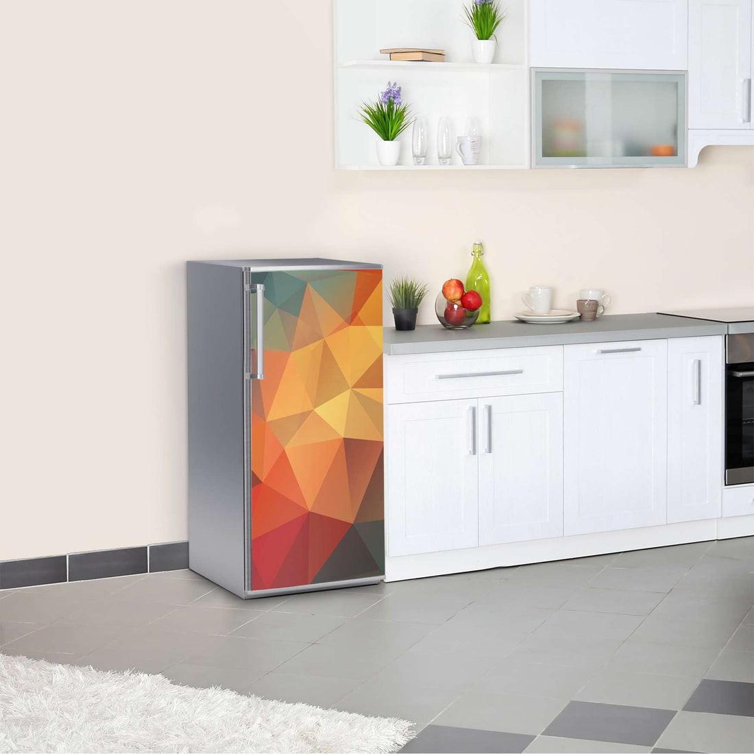 Kühlschrank Folie Polygon  Kühlschrank 60x120 cm