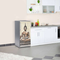 Kühlschrank Folie Relaxing Buddha  Kühlschrank 60x120 cm