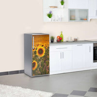 Kühlschrank Folie Sunflowers  Kühlschrank 60x120 cm