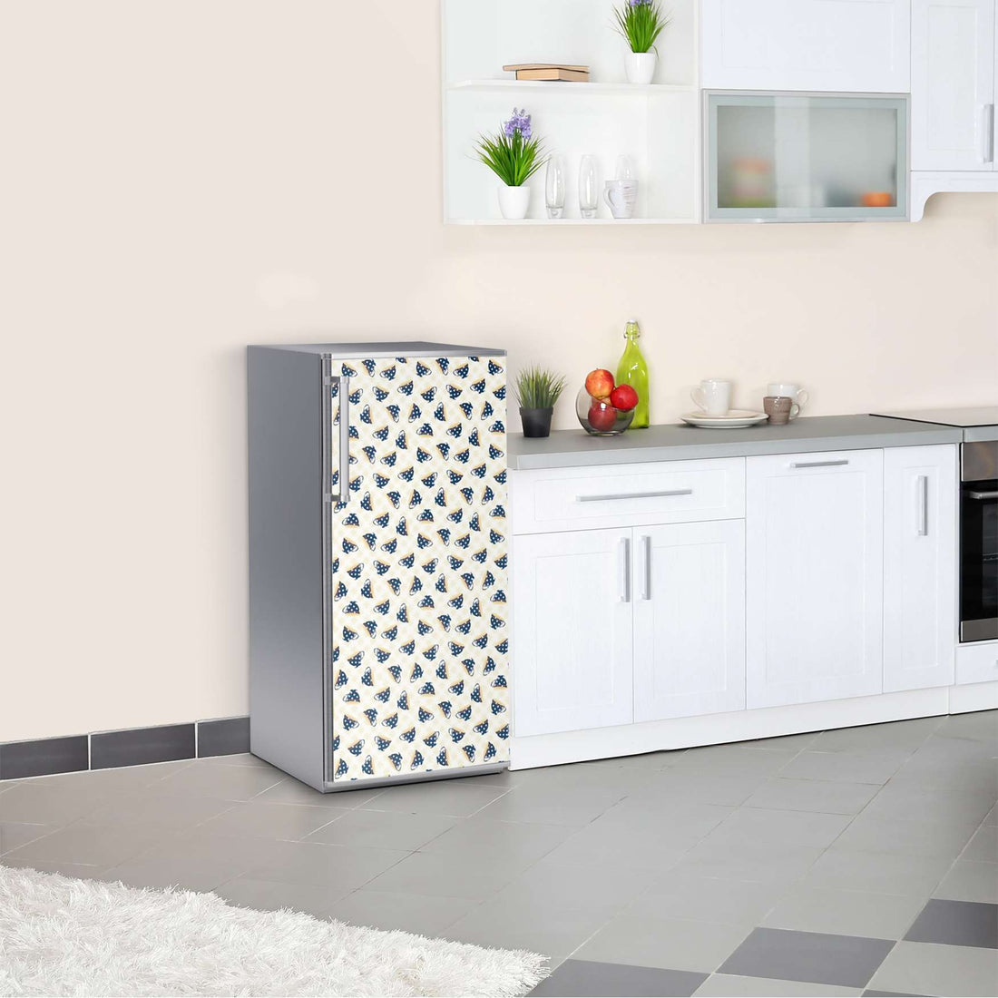 Kühlschrank Folie Teatime  Kühlschrank 60x120 cm