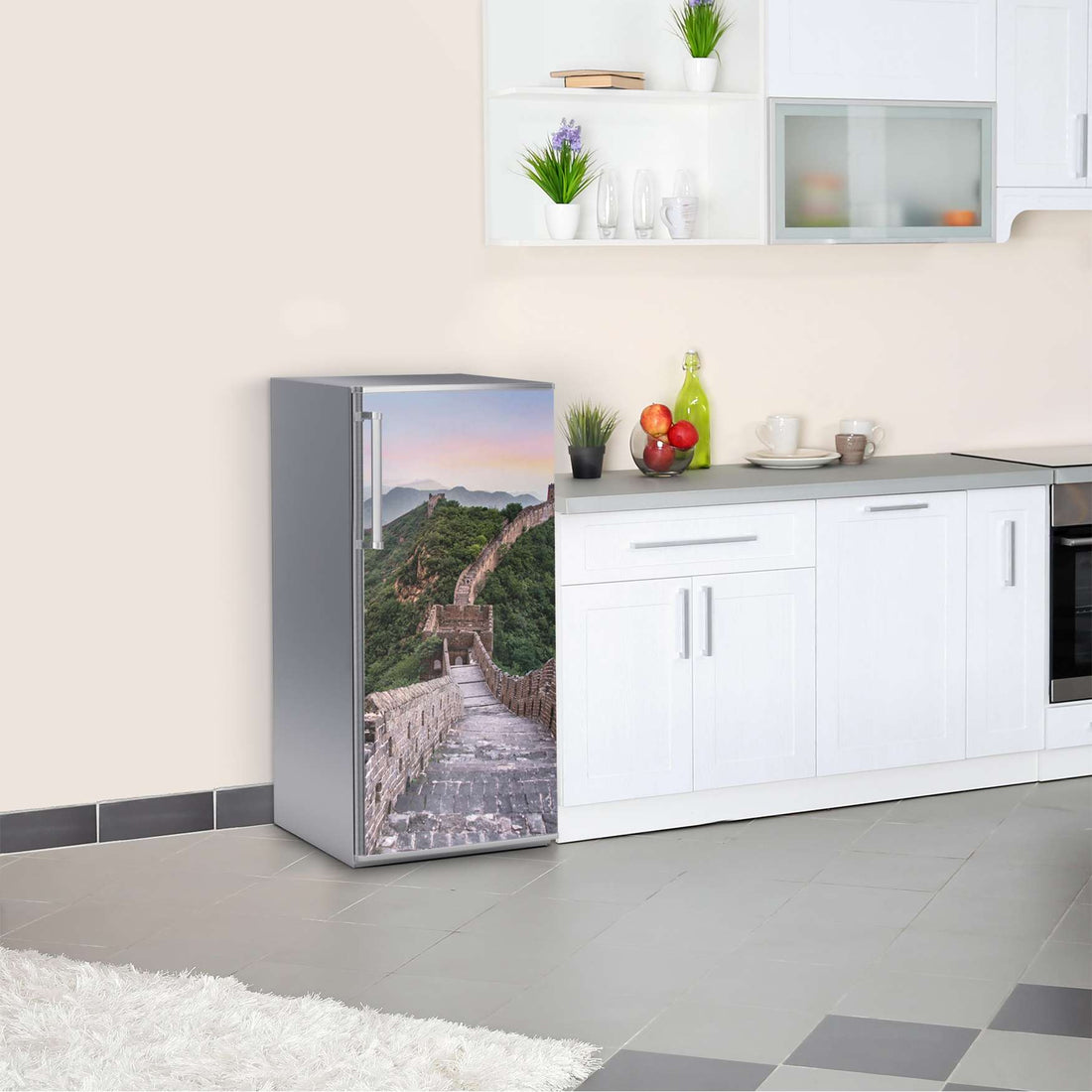 Kühlschrank Folie The Great Wall  Kühlschrank 60x120 cm
