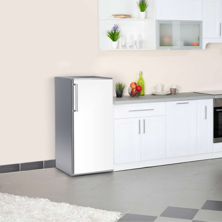 Kühlschrank Folie Weiß  Kühlschrank 60x120 cm