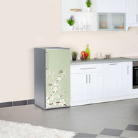 Kühlschrank Folie White Blossoms  Kühlschrank 60x120 cm