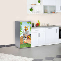 Kühlschrank Folie Wild Animals  Kühlschrank 60x120 cm