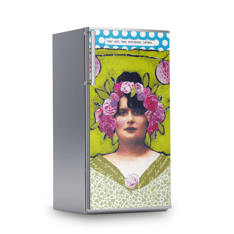 Kühlschrank Folie -Leben- Kühlschrank 60x120 cm