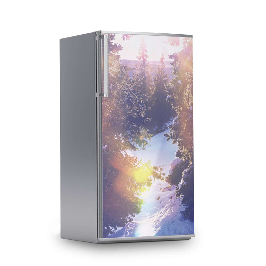 Kühlschrank Folie -Lichtflut- Kühlschrank 60x120 cm