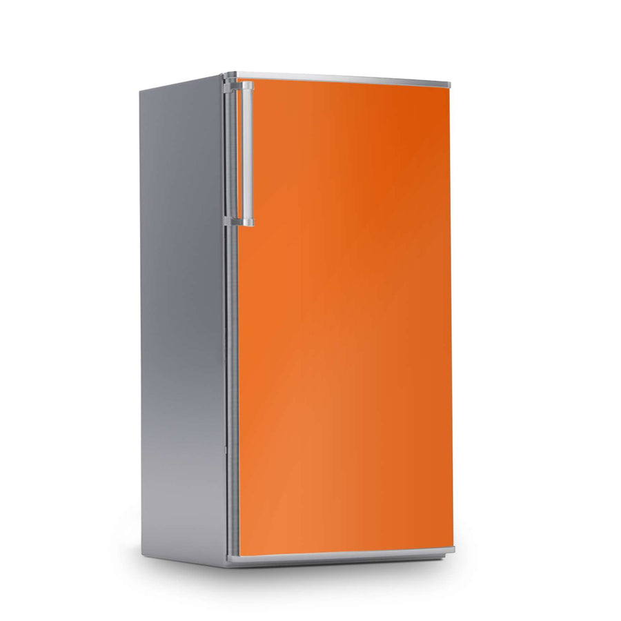 Kühlschrank Folie -Orange Dark- Kühlschrank 60x120 cm