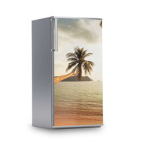 Kühlschrank Folie -Paradise- Kühlschrank 60x120 cm