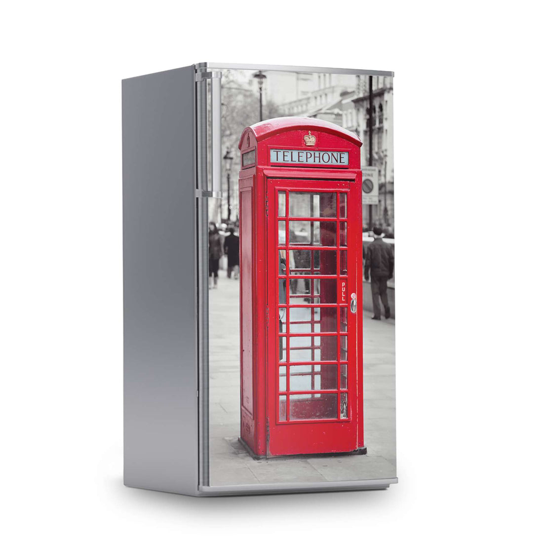 Kühlschrank Folie -Phone Box- Kühlschrank 60x120 cm