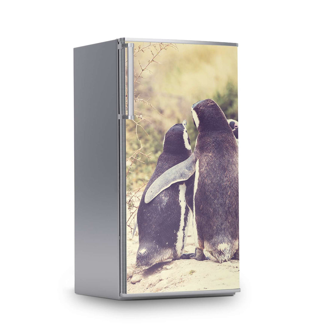 Kühlschrank Folie -Pingu Friendship- Kühlschrank 60x120 cm