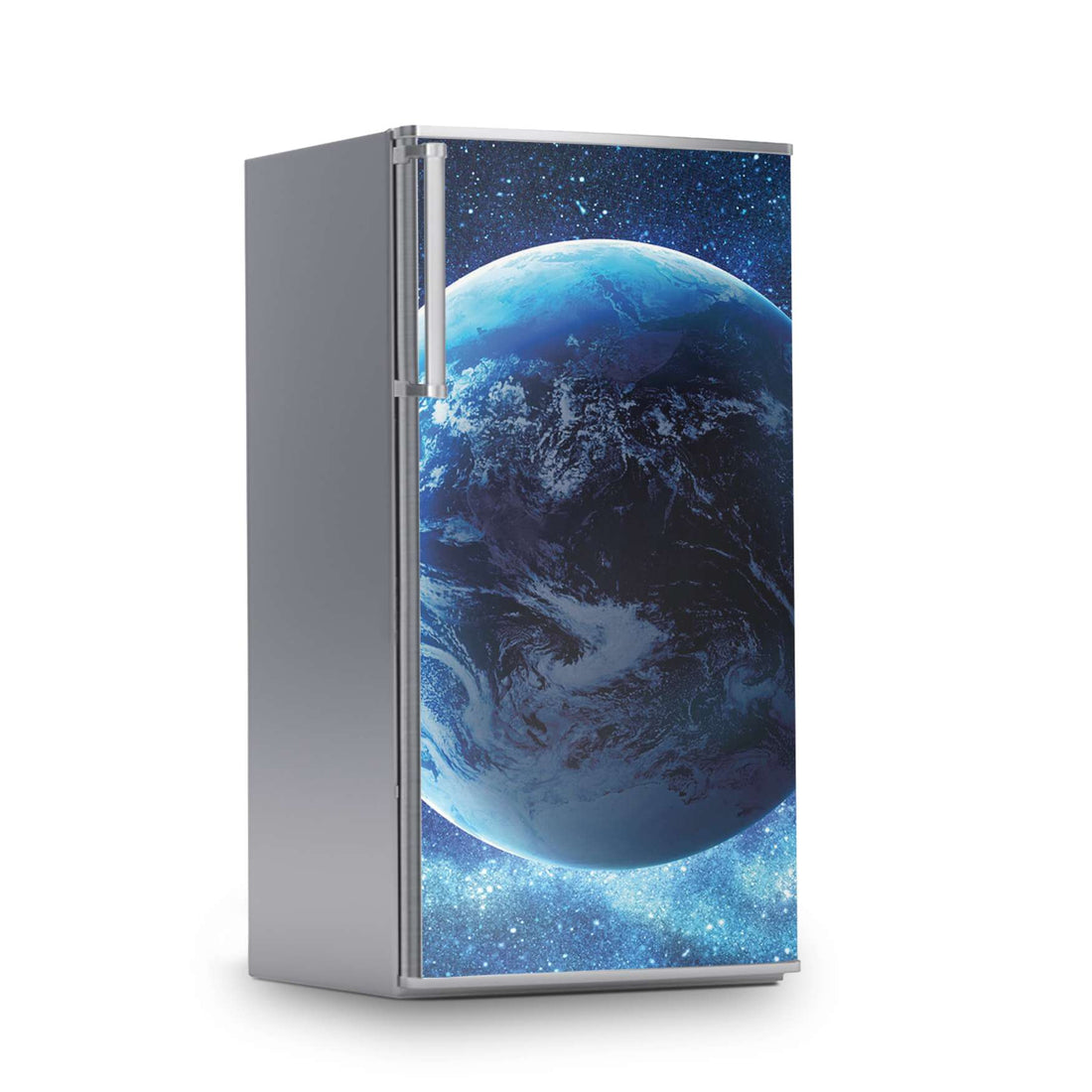 Kühlschrank Folie -Planet Blue- Kühlschrank 60x120 cm