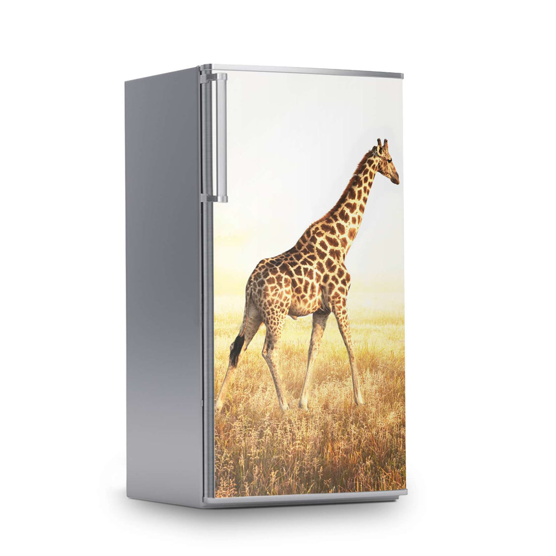 Kühlschrank Folie -Savanna Giraffe- Kühlschrank 60x120 cm
