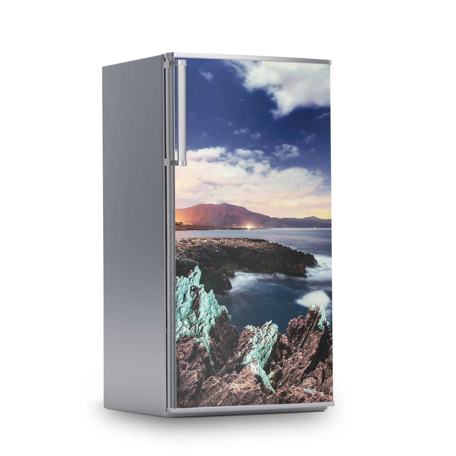 Kühlschrank Folie -Seaside- Kühlschrank 60x120 cm
