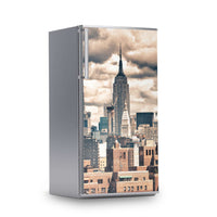 Kühlschrank Folie -Skyline NYC- Kühlschrank 60x120 cm