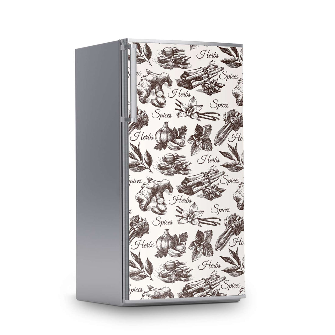 Kühlschrank Folie -Spices- Kühlschrank 60x120 cm