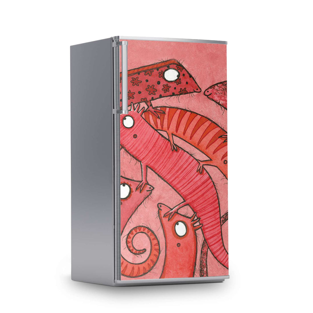 Kühlschrank Folie -Wer mit wem- Kühlschrank 60x120 cm