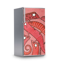 Kühlschrank Folie -Wer mit wem- Kühlschrank 60x120 cm