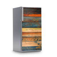 Kühlschrank Folie -Wooden- Kühlschrank 60x120 cm