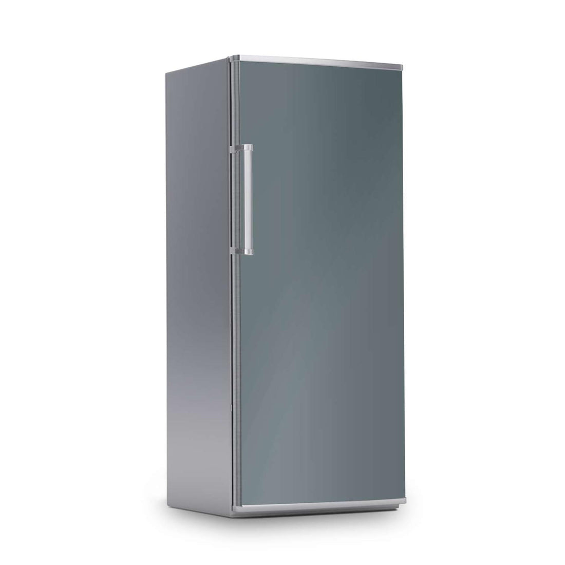 Kühlschrank Folie -Blaugrau Light- Kühlschrank 60x150 cm