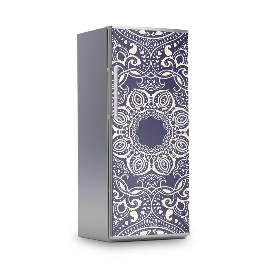Kühlschrank Folie -Blue Mandala- Kühlschrank 60x150 cm