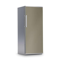 Kühlschrank Folie -Braungrau Light- Kühlschrank 60x150 cm