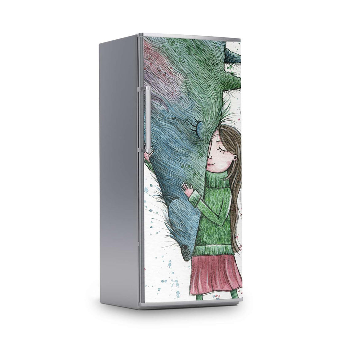 Kühlschrank Folie -Cheek to cheek- Kühlschrank 60x150 cm