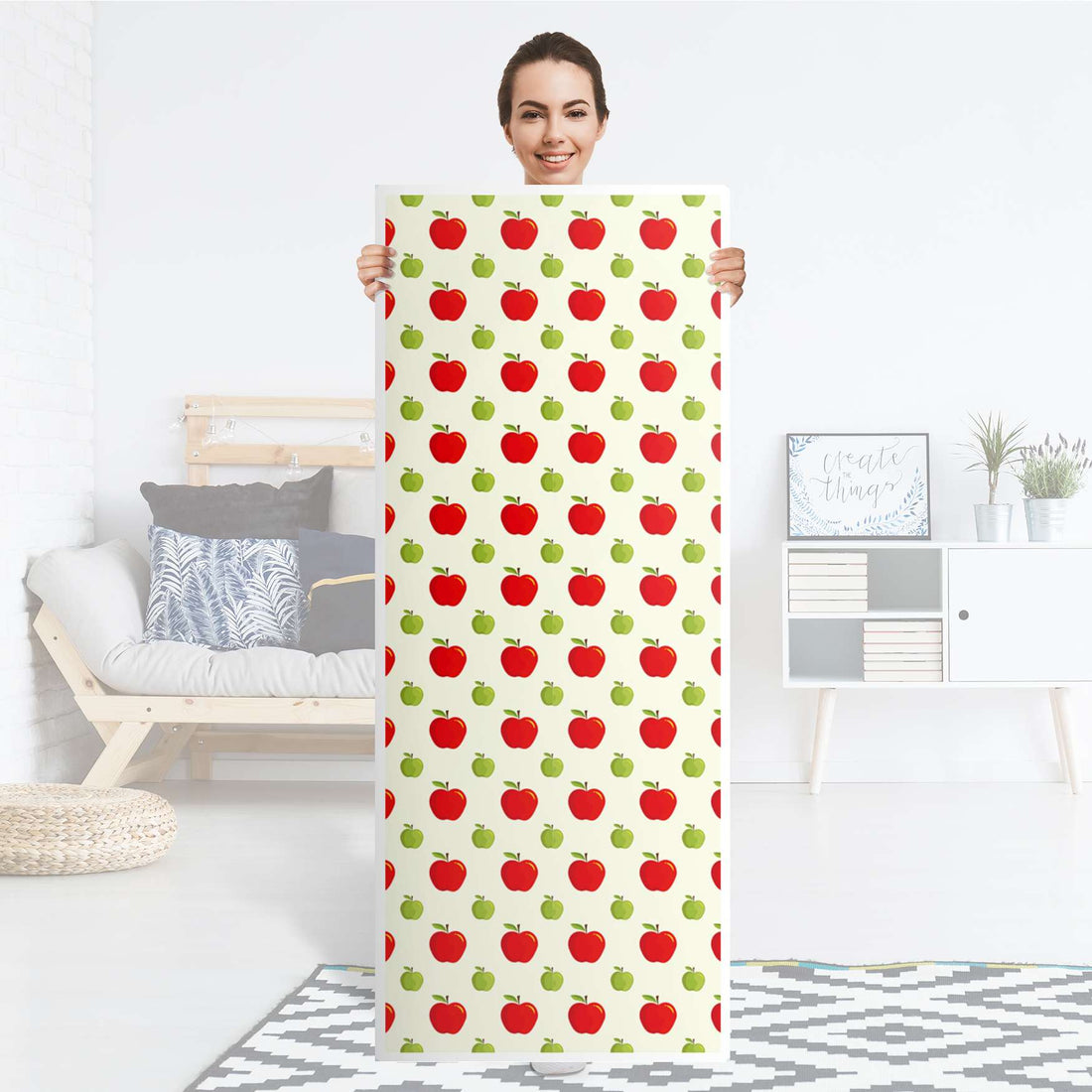 Kühlschrank Folie An apple a day - Küche - Kühlschrankgröße 60x150 cm