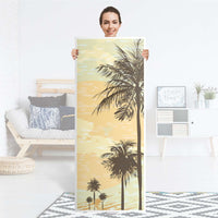 Kühlschrank Folie Beach Palms - Küche - Kühlschrankgröße 60x150 cm