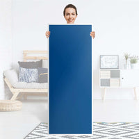 Kühlschrank Folie Blau Dark - Küche - Kühlschrankgröße 60x150 cm