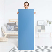 Kühlschrank Folie Blau Light - Küche - Kühlschrankgröße 60x150 cm