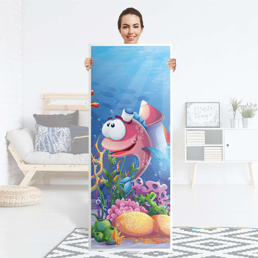 Kühlschrank Folie Bubbles - Küche - Kühlschrankgröße 60x150 cm