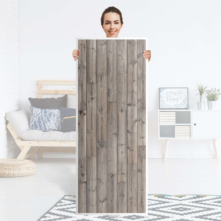 Kühlschrank Folie Dark washed - Küche - Kühlschrankgröße 60x150 cm