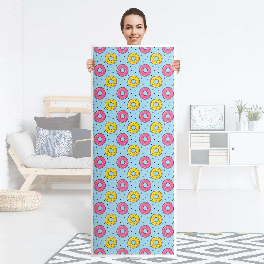 Kühlschrank Folie Donutparty - Küche - Kühlschrankgröße 60x150 cm