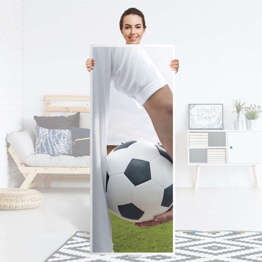 Kühlschrank Folie Footballmania - Küche - Kühlschrankgröße 60x150 cm