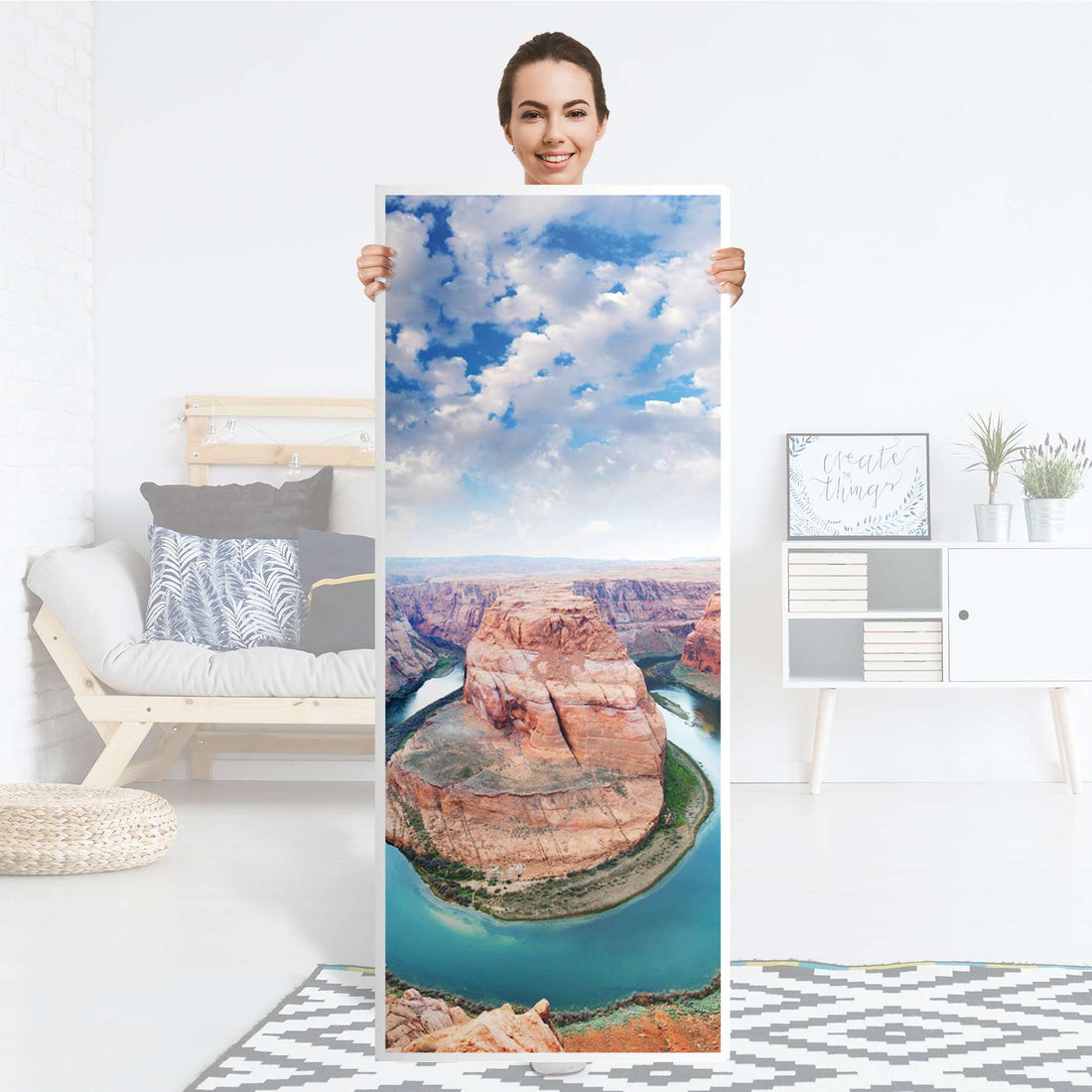 Kühlschrank Folie Grand Canyon - Küche - Kühlschrankgröße 60x150 cm