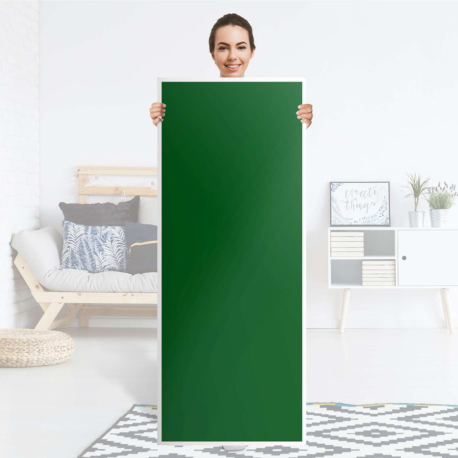 Kühlschrank Folie Grün Dark - Küche - Kühlschrankgröße 60x150 cm