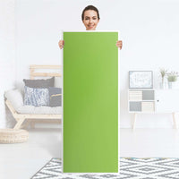 Kühlschrank Folie Hellgrün Dark - Küche - Kühlschrankgröße 60x150 cm