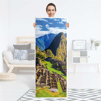 Kühlschrank Folie Machu Picchu - Küche - Kühlschrankgröße 60x150 cm
