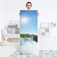 Kühlschrank Folie Niagara Falls - Küche - Kühlschrankgröße 60x150 cm
