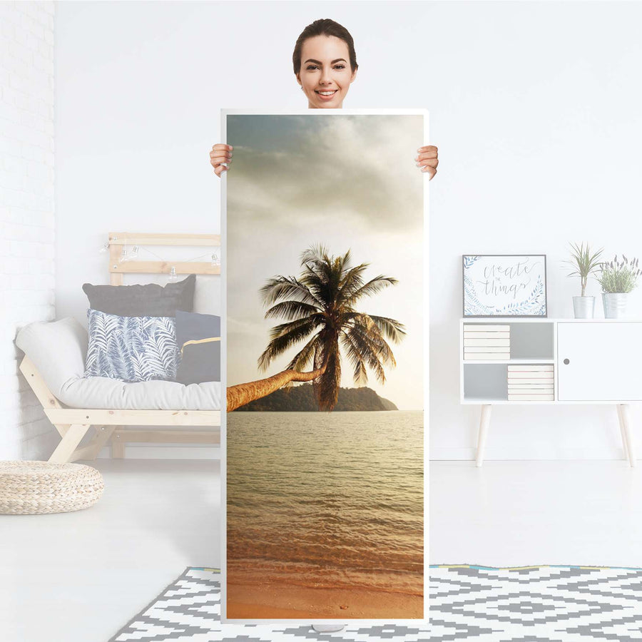 Kühlschrank Folie Paradise - Küche - Kühlschrankgröße 60x150 cm