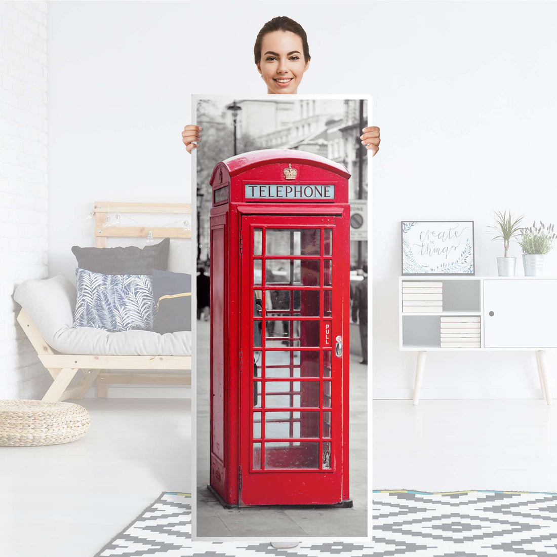 Kühlschrank Folie 60x150 cm - Phone Box – creatisto