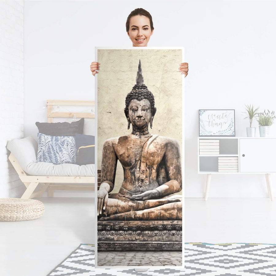 Kühlschrank Folie Relaxing Buddha - Küche - Kühlschrankgröße 60x150 cm