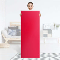 Kühlschrank Folie Rot Light - Küche - Kühlschrankgröße 60x150 cm