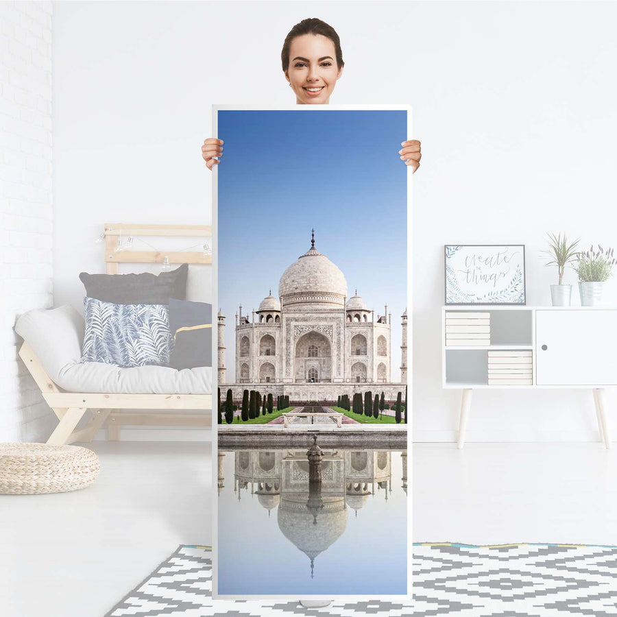 Kühlschrank Folie Taj Mahal - Küche - Kühlschrankgröße 60x150 cm