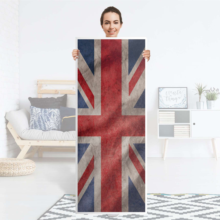 Kühlschrank Folie Union Jack - Küche - Kühlschrankgröße 60x150 cm
